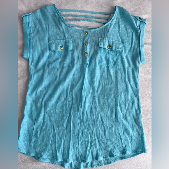 MINE SHORT SLEEVE TOP - Picture 1 of 5